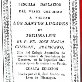 PRIMEROS LIBROS IMPRESOS EN NICARAGUA