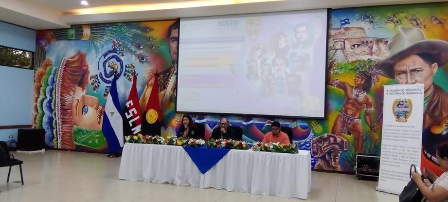 Apertura del quinto encuentro de la Cátedra Enmanuel Mongalo 2026 en el Auditorio Elena Arellano del Ministerio de Educación